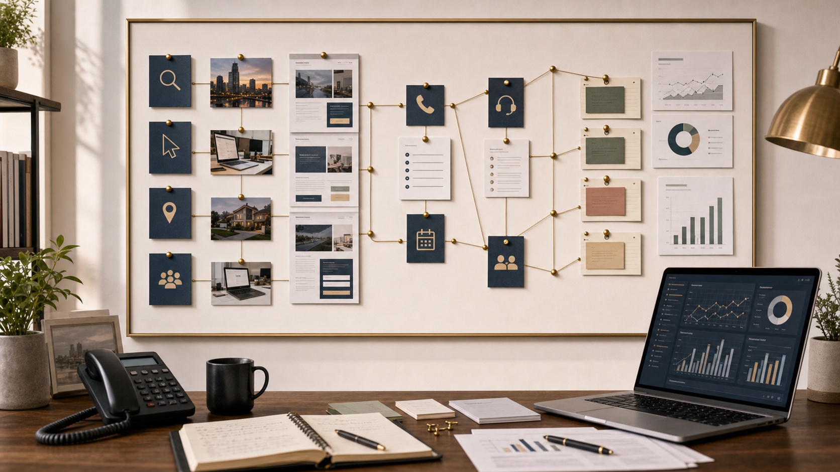 Qualified calls and forms for lead generation businesses, connecting paid traffic, landing pages, tracking, follow-up, reporting, and sales opportunities.