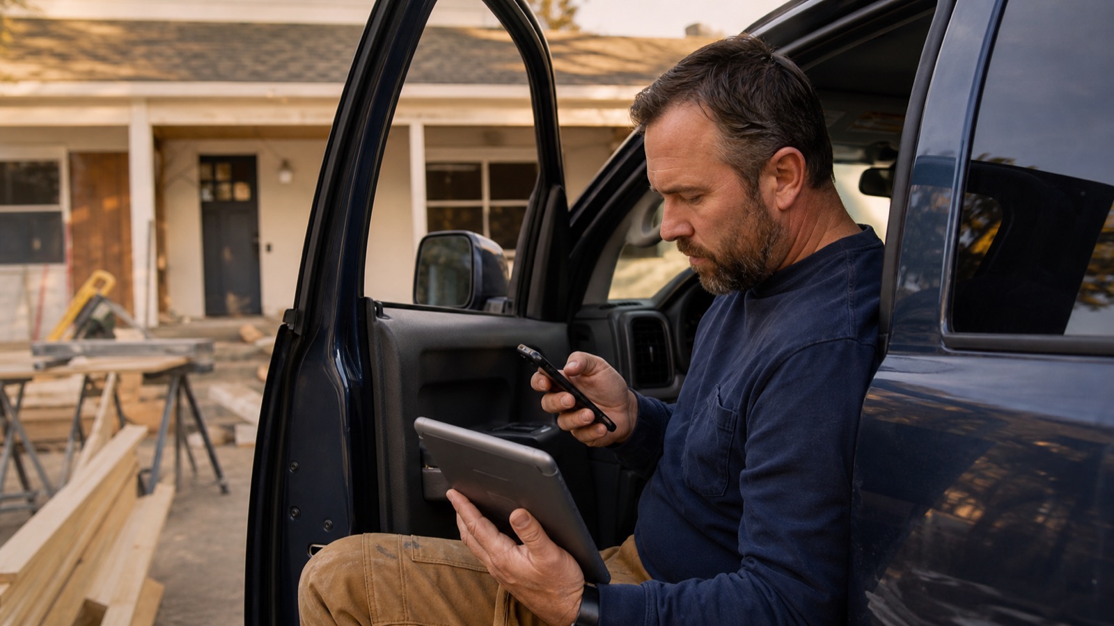 Contractor estimate follow-up used inside an example plumbing service page