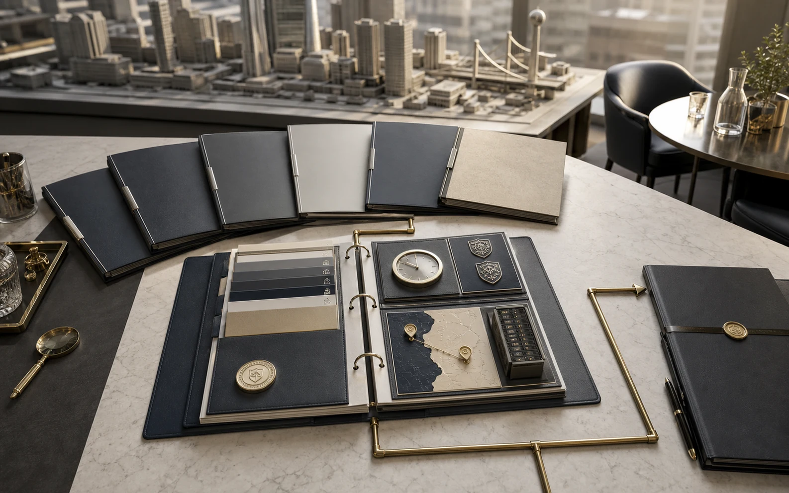 Dallas-Fort Worth MSP procurement shortlist arranged around a proof binder with response-time, security, onboarding, and managed-services evidence