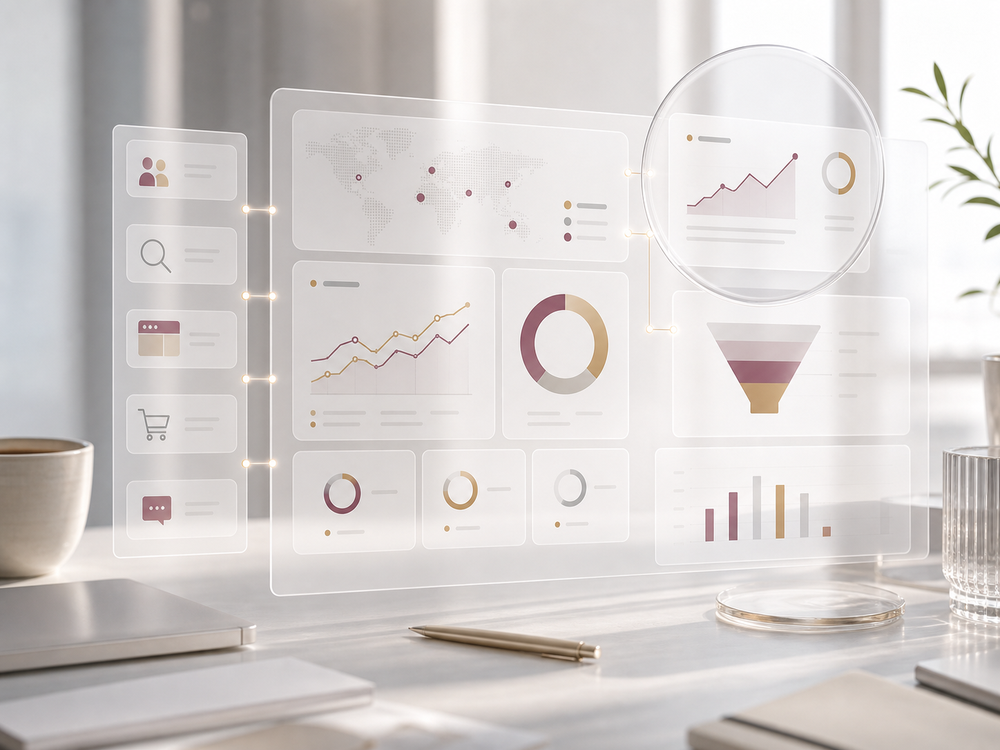 Marketing services. Paid ads, websites, search visibility, ecommerce, follow-up, strategy, and marketing projects.
